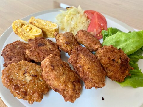 お弁当にも♪ 鶏ミンチ肉で作る ♪ チキンナゲット